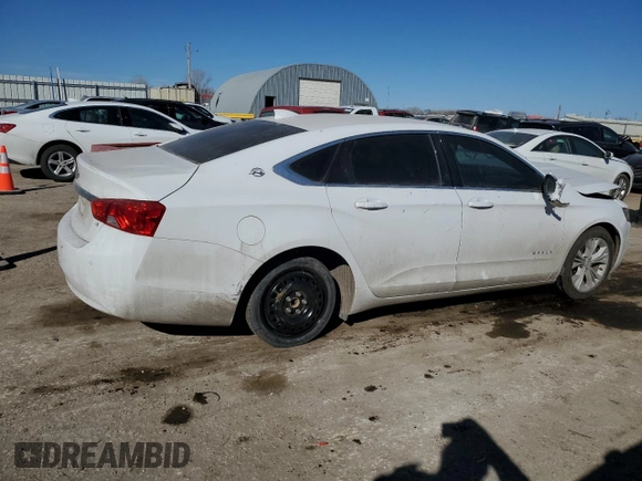 2015 Chevrolet Impala LT with VIN 2G1115SLXF9184893, listed as a Copart auction lot 47459105 with 136,175 mi miles and Salvage Title. Bid and sale history available at DreamBid. Image 3.
