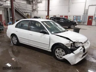 2003 Honda Civic LX with VIN 2HGES16573H598145, listed as a IAAI auction lot 41651885 with 254,523 mi miles. Bid and sale history available at carsss.com. Image 1.