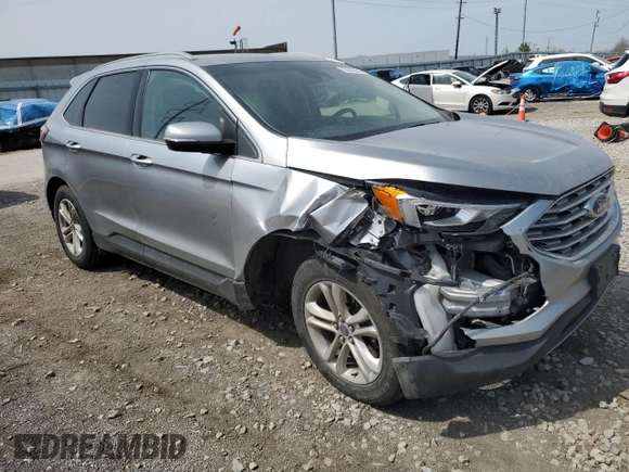 2020 Ford Edge SEL with VIN 2FMPK4J96LBA46394, listed as a Copart auction lot 53645965 with 199,716 mi miles and Salvage title. Bid and sale history available at DreamBid. Image 4.