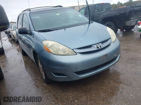 2006 Toyota Sienna LE with VIN 5TDBA23C56S062295, listed as a IAAI auction lot 41563344 with 176,590 mi miles. Bid and sale history available at carsss.com. Image 1.