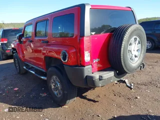 2008 Hummer H3 with VIN 5GTEN13E688123408, listed as a IAAI auction lot 41463058 with 189,430 mi miles. Bid and sale history available at carsss.com. Image 3.