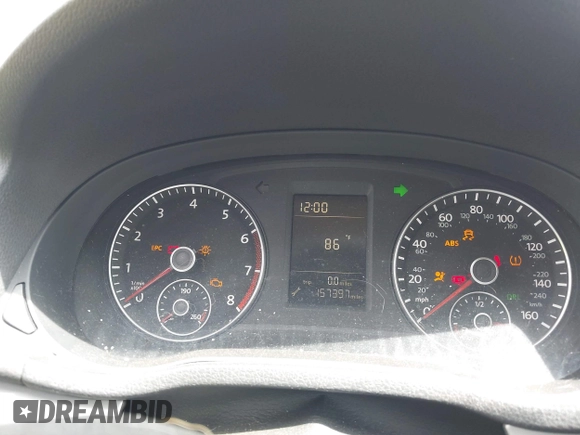 2012 Volkswagen Passat S with VIN 1VWAH7A34CC023134, listed as a IAAI auction lot 42680912 with 157,397 mi miles and . Bid and sale history available at DreamBid. Image 7.