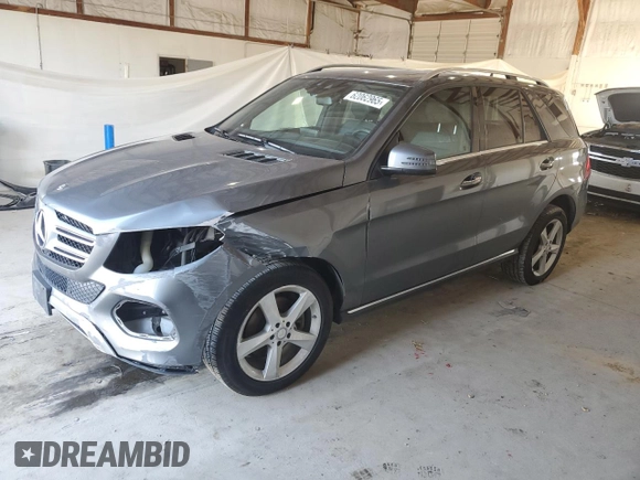 2017 Mercedes-Benz GLE 350 with VIN 4JGDA5HB0HA863514, listed as a Copart auction lot 62062965 with 79,475 mi miles and Salvage title. Bid and sale history available at DreamBid. Image 1.