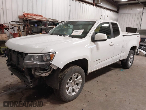2022 Chevrolet Colorado 4WD LT with VIN 1GCHTCEA8N1198468, listed as a IAAI auction lot 41915959 with 60,486 mi miles and . Bid and sale history available at DreamBid. Image 2.