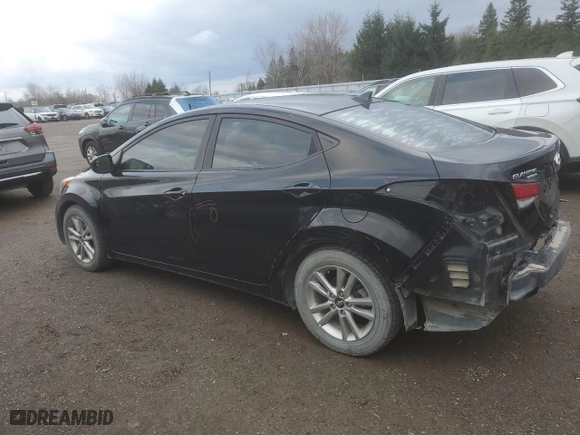 2015 Hyundai Elantra Limited with VIN KMHDH4AE3FU420098, listed as a Copart auction lot 80845944 with 235,509 mi miles and Salvage Title. Bid and sale history available at carsss.com. Image 2.