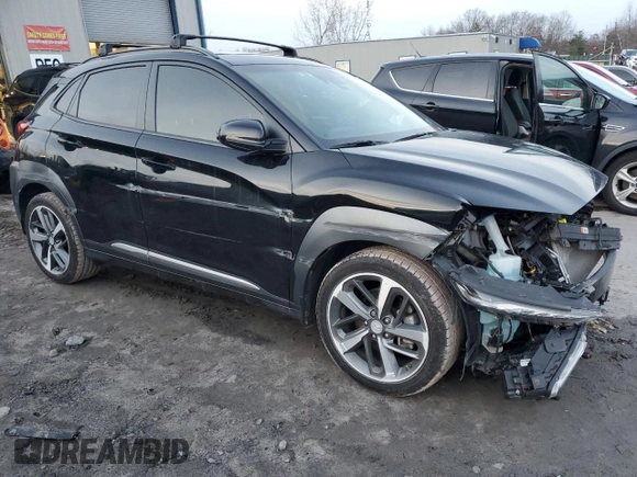 2019 Hyundai Kona Ultimate with VIN KM8K5CA57KU388762, listed as a Copart auction lot 69278812 with 22,422 mi miles. Bid and sale history available at carsss.com. Image 4.