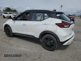 2023 Nissan Kicks SR with VIN 3N1CP5DV5PL519427, listed as a Copart auction lot 51235705 with 21,371 mi miles and Salvage Title. Bid and sale history available at carsss.com. Image 2.