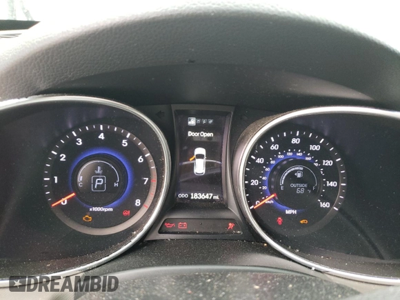 2013 Hyundai Santa Fe Sport z VIN 5XYZU3LA1DG097145, wystawiony jako Copart lot #59682995 z przebiegiem 183 647 mil mil oraz Czysty tytuł • Clean title. Historia ofert i sprzedaży dostępna na DreamBid. Obrazek 9.