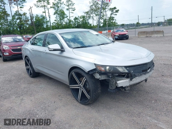 2017 Chevrolet Impala LT with VIN 2G1105SA0H9159893, listed as a IAAI auction lot 39953475 with 136,212 mi miles and . Bid and sale history available at DreamBid. Image 1.