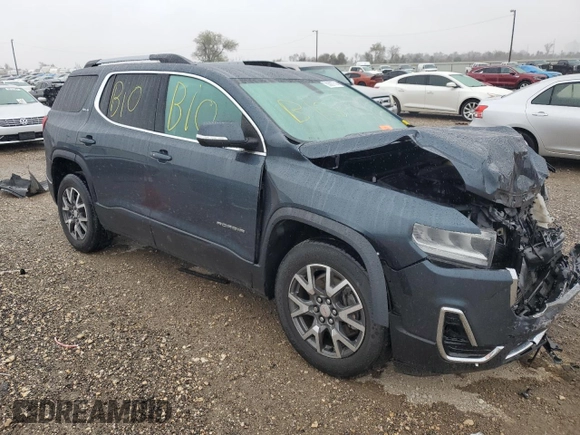 2020 GMC Acadia SLE with VIN 1GKKNKLS9LZ181168, listed as a Copart auction lot 83037714 with 96,614 mi miles and Salvage Title. Bid and sale history available at carsss.com. Image 4.