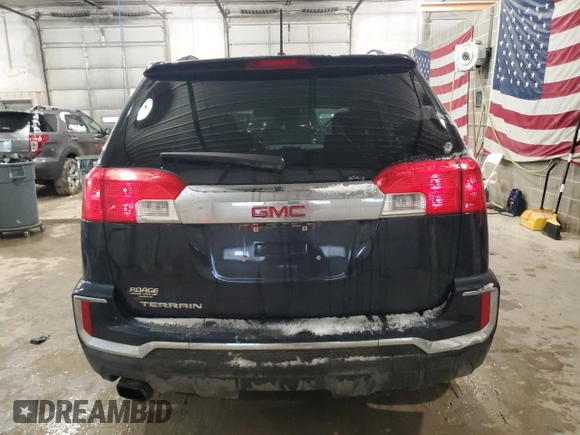 2016 GMC Terrain SLE with VIN 2GKALNEK6G6353545, listed as a Copart auction lot 47476235 with 202,169 mi miles and Salvage Title. Bid and sale history available at carsss.com. Image 6.
