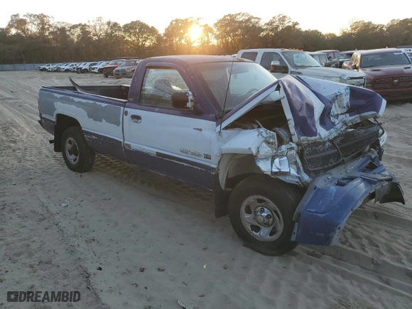 1995 Dodge Ram 1500 Work Special with VIN 1B7HC16XXSS267691, listed as a Copart auction lot 76927954 with 188,264 mi miles and Salvage Title. Bid and sale history available at carsss.com. Image 4.