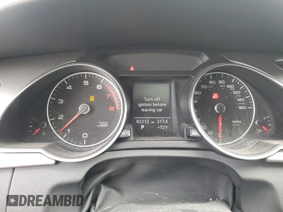 2015 Audi A5 Premium with VIN WAUCFAFR1FA033094, listed as a Copart auction lot 52738125 with 82,312 mi miles and Salvage Title. Bid and sale history available at carsss.com. Image 9.
