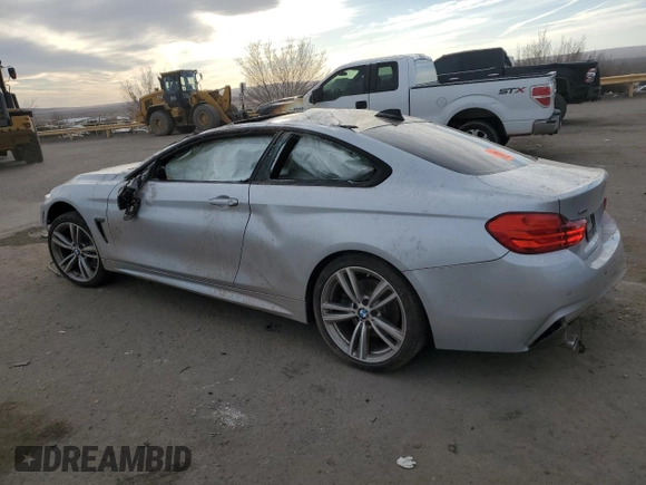 2016 BMW 4 Series 435i xDrive с VIN WBA3R5C50GK374062, выставлен на аукционе Copart как лот 46268235 с пробегом 76 878 миль миль и Списание • Salvage title. История ставок и продаж доступна на DreamBid. Изображение 2.
