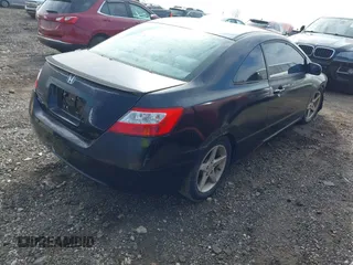 2008 Honda Civic Cpe LX with VIN 2HGFG12608H545783, listed as a IAAI auction lot 41967603 with 0 mi miles. Bid and sale history available at carsss.com. Image 4.