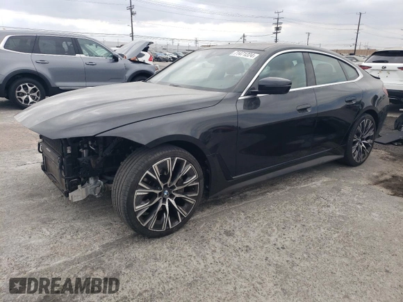 2022 BMW 4 Series 430i with VIN WBA63AV04NFM04338, listed as a Copart auction lot 71471224 with 63,671 mi miles and Salvage title. Bid and sale history available at DreamBid. Image 1.
