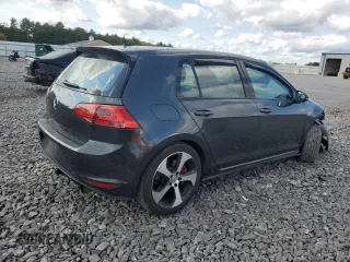 2015 Volkswagen Golf GTI Autobahn w/Performance Pkg with VIN 3VW447AU9FM104487, listed as a Copart auction lot 74582474 with 116,260 mi miles and Salvage Title. Bid and sale history available at carsss.com. Image 3.