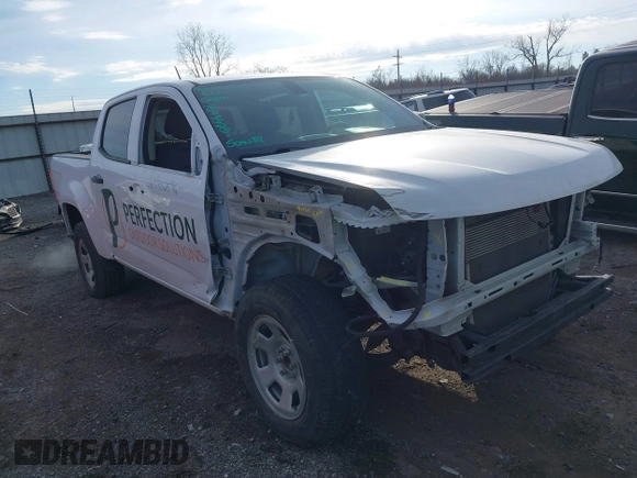 2022 Chevrolet Colorado 2WD Work Truck с VIN 1GCGSBEAXN1320367, выставлен на аукционе IAAI как лот 41055607 с пробегом 45 326 миль миль и . История ставок и продаж доступна на DreamBid. Изображение 1.