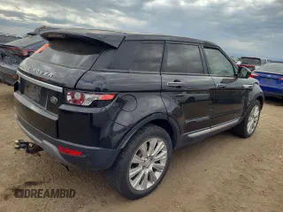 2015 Land Rover Range Rover Evoque Prestige with VIN SALVV2BG7FH965907, listed as a Copart auction lot 72554044 with Not provided miles and Salvage title. Bid and sale history available at DreamBid. Image 3.