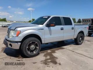 2010 Ford F-150 XL with VIN 1FTFW1EV0AFC02614, listed as a Copart auction lot 58043545 with 138,149 mi miles and Salvage title. Bid and sale history available at DreamBid. Image 1.