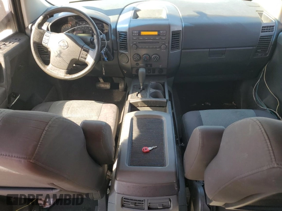2007 Nissan Titan XE with VIN 1N6BA07A87N216984, listed as a Copart auction lot 46000555 with 152,238 mi miles and Clean Title. Bid and sale history available at carsss.com. Image 8.