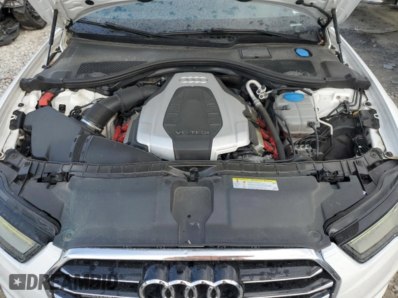 2016 Audi A6 Premium Plus with VIN WAUFGAFC7GN005199, listed as a Copart auction lot 51992905 with 87,535 mi miles and Salvage Title. Bid and sale history available at DreamBid. Image 12.