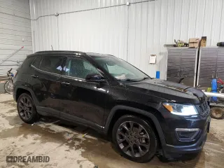 2019 Jeep Compass Limited with VIN 3C4NJCCB7KT743391, listed as a Copart auction lot 47799705 with 86,473 mi miles and Salvage Title. Bid and sale history available at carsss.com. Image 4.