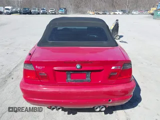 2002 BMW 3 Series M3 with VIN WBSBR93482EX23160, listed as a IAAI auction lot 41908228 with 106,955 mi miles. Bid and sale history available at carsss.com. Image 15.