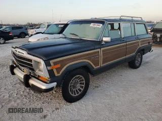 1989 Jeep Grand Wagoneer с VIN 1J4GS5875KP101837, выставлен на аукционе Copart как лот 74897344 с пробегом 163 342 миль миль и На запчасти • Non repairable. История ставок и продаж доступна на DreamBid. Изображение 1.