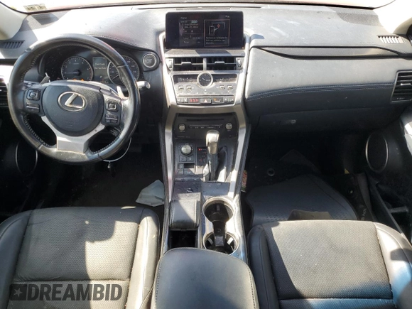 2019 Lexus NX with VIN JTJBARBZ5K2189772, listed as a Copart auction lot 53611175 with 56,739 mi miles and Salvage Title. Bid and sale history available at carsss.com. Image 8.