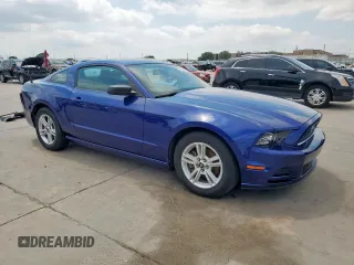 2014 Ford Mustang V6 with VIN 1ZVBP8AM5E5290375, listed as a Copart auction lot 53095855 with 38,447 mi miles and Salvage Title. Bid and sale history available at carsss.com. Image 4.