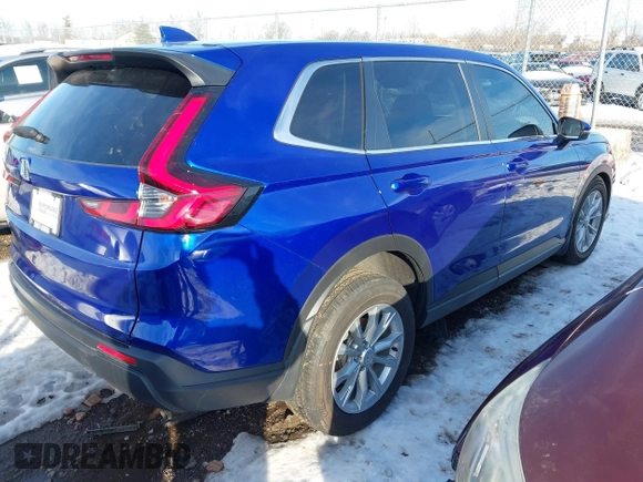2025 Honda CR-V EX with VIN 5J6RS4H40SL010944, listed as a IAAI auction lot 41230238 with 1,408 mi miles and . Bid and sale history available at DreamBid. Image 4.