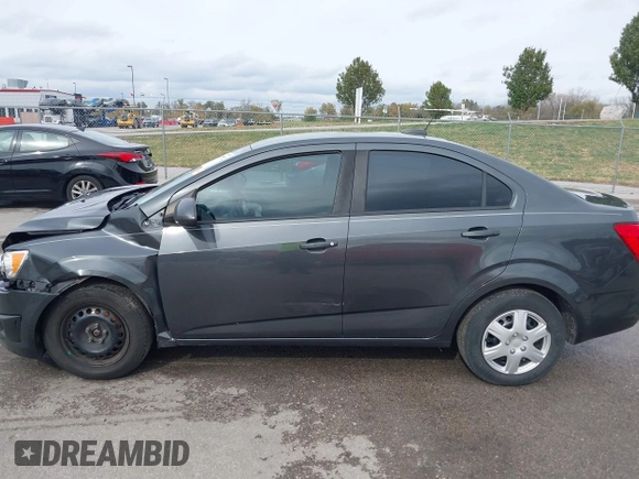 2016 Chevrolet Sonic LS with VIN 1G1JA5SH9G4164392, listed as a IAAI auction lot 40721332 with 113,046 mi miles and . Bid and sale history available at DreamBid. Image 14.