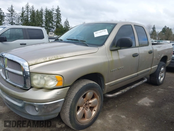 2002 Dodge 1500 with VIN 1D7HU18Z82J131275, listed as a IAAI auction lot 41720370 with 145,235 mi miles and . Bid and sale history available at DreamBid. Image 2.