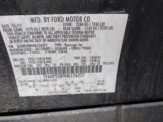 2017 Ford Taurus SE с VIN 1FAHP2D89HG126277, выставлен на аукционе IAAI как лот 41904718 с пробегом 188 958 миль миль и . История ставок и продаж доступна на DreamBid. Изображение 9.