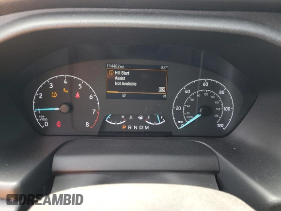 2020 Ford Transit Passenger XL with VIN 1FBAX2C85LKA07259, listed as a Copart auction lot 54928325 with 114,482 mi miles and Salvage title. Bid and sale history available at DreamBid. Image 9.