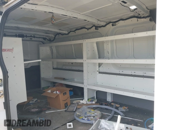 2023 Ford Transit Cargo с VIN 1FTBR1Y85PKC03205, выставлен на аукционе IAAI как лот 42113154 с пробегом 17 338 миль миль и . История ставок и продаж доступна на DreamBid. Изображение 8.