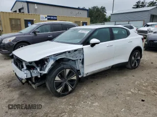 2023 Polestar 2 with VIN YSMED3KAXPL143584, listed as a Copart auction lot 54398925 with 43,789 mi miles and Clean Title. Bid and sale history available at DreamBid. Image 1.