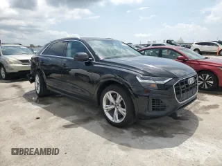2022 Audi Q8 Premium z VIN WA1AVBF11ND020639, wystawiony jako Copart lot #58058925 z przebiegiem 21 987 mil mil oraz Szkoda całkowita • Salvage title. Historia ofert i sprzedaży dostępna na DreamBid. Obrazek 4.