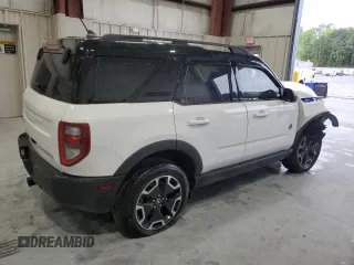 2021 Ford Bronco Sport Outer Banks z VIN 3FMCR9C6XMRB07632, wystawiony jako Copart lot #51794575 z przebiegiem 41 159 mil mil oraz Szkoda całkowita • Salvage title. Historia ofert i sprzedaży dostępna na DreamBid. Obrazek 3.
