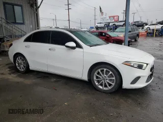 2021 Mercedes-Benz A 220 with VIN W1K3G4EB4MJ268713, listed as a Copart auction lot 44266385 with 54,228 mi miles and Salvage Title. Bid and sale history available at DreamBid. Image 4.