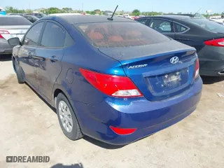 2016 Hyundai Accent SE with VIN KMHCT4AE6GU004669, listed as a IAAI auction lot 41981944 with 126,611 mi miles. Bid and sale history available at carsss.com. Image 3.
