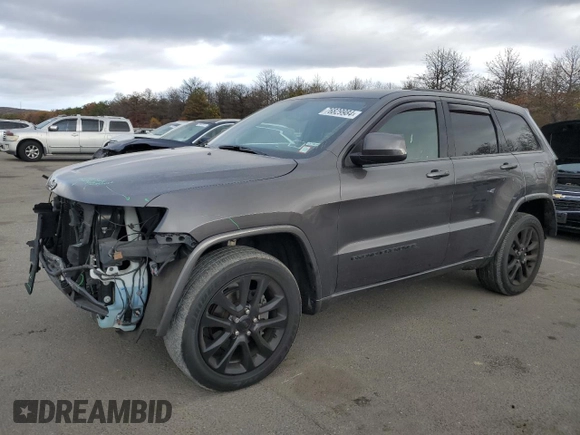 2020 Jeep Grand Cherokee Laredo E with VIN 1C4RJFAG3LC104570, listed as a Copart auction lot 76829984 with 73,348 mi miles and Non Repairable. Bid and sale history available at carsss.com. Image 1.