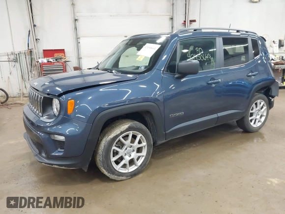 2020 Jeep Renegade Sport with VIN ZACNJBAB4LPL05057, listed as a IAAI auction lot 42450644 with 30,008 mi miles and . Bid and sale history available at DreamBid. Image 2.