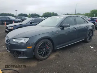 2018 Audi A4 Premium Plus z VIN WAUENAF44JA063053, wystawiony jako Copart lot #57150525 z przebiegiem 88 083 mil mil oraz Szkoda całkowita • Salvage title. Historia ofert i sprzedaży dostępna na DreamBid. Obrazek 1.