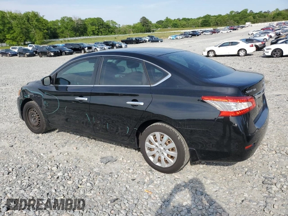 2013 Nissan Sentra SR with VIN 3N1AB7AP1DL791430, listed as a Copart auction lot 52180035 with 105,743 mi miles and Salvage Title. Bid and sale history available at DreamBid. Image 2.