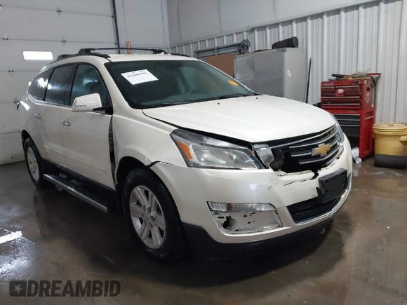 2013 Chevrolet Traverse LT with VIN 1GNKVGKD4DJ204519, listed as a IAAI auction lot 41600391 with 190,295 mi miles and . Bid and sale history available at DreamBid. Image 1.