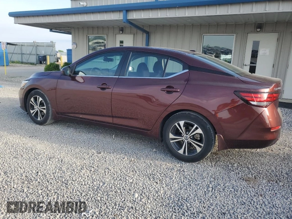 2023 Nissan Sentra SV z VIN 3N1AB8CV6PY261611, wystawiony jako Copart lot #56584035 z przebiegiem 16 632 mil mil oraz Szkoda całkowita • Salvage title. Historia ofert i sprzedaży dostępna na DreamBid. Obrazek 2.