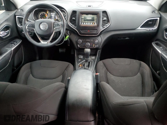 2019 Jeep Cherokee Latitude with VIN 1C4PJMCX1KD189622, listed as a Copart auction lot 47774635 with 37,055 mi miles and Salvage title. Bid and sale history available at DreamBid. Image 8.