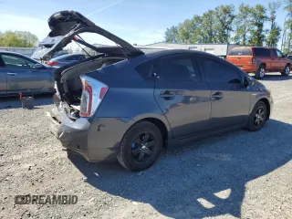 2013 Toyota Prius One with VIN JTDKN3DU8D5641995, listed as a Copart auction lot 55782455 with 137,060 mi miles and Salvage Title. Bid and sale history available at DreamBid. Image 3.
